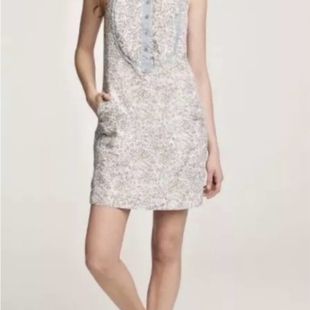 J. Crew Delphinium
Scoopneck Floral Shift Dress
Poplin Relaxed Fit Mini